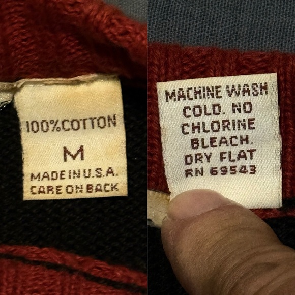 Pioneer Wear Womens Aztec Pattern Design Knit Sweater Vintage 80s EUC M - Picture 2 of 9